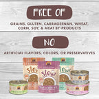 Weruva Classic Stew Cat Food, The Stew Crew Variety Pack, 3oz Pouch (Pack of 12)