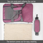 Mr. Pen- Pet Carrier, Pink, Soft-Sided Cat & Dog Carrier, Bag for Travel