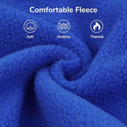 PUMYPOREITY Fleece Sphynx Cat Clothes, Warm Thick Cat Sweater, Soft Winter Coat for Hairless Cats, Cold Weather Pet Sweater for Dogs and Cats, Dark Blue, XL