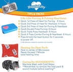 Pets Know Best HuggieKitty | Comfort Purring Companion with Heartbeat Sleep Aide for Cats & Kittens, Heating for Calming Relief, Carrier & Behavioral Training Essential, Breeds, Grey