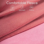 cyeollo 2 Pack Fleece Dog Sweater Vest Dog Sweatshirt Reflective Lightweight Doggie Clothes for Small Dogs Girl Pet Apparel Pink, Fuschia, M