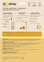 Total Dental Care Kit for Dogs & Cats: Chicken Flavor -Toothpaste, Brushes, and Case, Natural