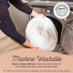 Best Friends by Sheri SnuggleSoft Faux Fur Calming Donut Bed for Small Dogs and Cats, Brown, Extra Small, 18" x 18"