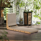 FUKUMARU Cat Scratcher, 32.7 Inch L Shape Cat Scratch Pad Wall Mounted, Cat Scratching Cardboard with Ball Toy for Indoor Cats, Extra Large