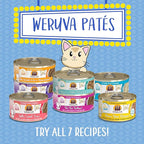 Weruva Wet Cat Food, Tic Tac Whoa with Tuna and Salmon Pate, 5.5oz Can, Pack of 8
