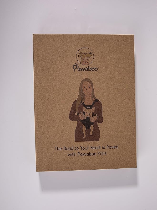 Pawaboo Pet Carrier Backpack, Adjustable Pet Front Cat Dog Carrier Backpack Travel Bag, Legs Out, Easy-Fit for Traveling Hiking Camping for Small Medium Dogs Cats Puppies, Medium, Pink