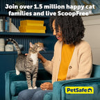 PetSafe ScoopFree OpenSky Automatic Self-Cleaning Cat Litter Box - Hands-Free Cleaning - Odor Control Litter System - App Controlled with Health Monitoring - Multi-Cat Compatible