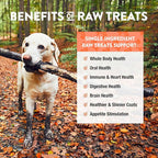 Northwest Naturals Raw Rewards Freeze-Dried Shrimp Treats for Dogs and Cats - Bite-Sized Pieces - Healthy, 1 Ingredient, Human Grade Pet Food, All Natural, Proudly Made in USA, 1 Oz