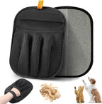 2 PCS Pet Hair Remover Glove Reusable cat and Dog Hair Remover Static dehairing Gloves for Sofas, Furniture, Carpets, car Seats, pet Grooming cat and Dog dehairing Tools