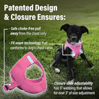 American River Ultra Choke-Free Mesh Dog Harness - Candy Pink XS