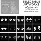 ADFSTONE Pet Memorial Stones Personalized Dog Remembrance Gifts, Customized Dog Picture Grieving Plaque, DIY Gravestone, Custom Sympathy Photo Gift, Animal Grave Markers.