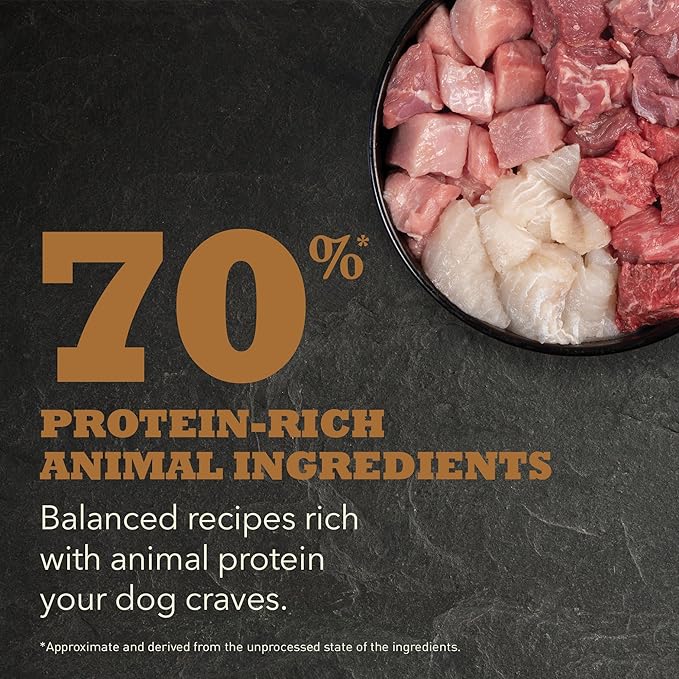 ACANA Highest Protein Grain Free Dry Dog Food Appalachian Ranch Recipe 4.5lb Bag