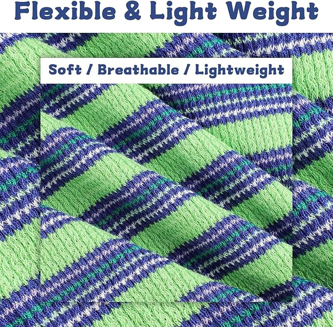 Dog Shirt, Pet Clothes for Chihuahua, Yorkie Teacup Costumes Striped, Small Dogs Sleeveless Tank Top Vest, Breathable Cotton Puppy T-Shirt, Cat Apparel Outfit (Green, S)