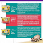 Wellness Complete Health Gravy & Minced Adult Wet Cat Food, Natural, Protein-Rich, Grain Free, 3 Ounce, 12 Pack, (Salmon, Tuna, and Chicken Variety Pack)