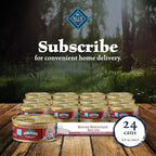 Blue Buffalo Wilderness Rocky Mountain Recipe Flaked Wet Cat Food, Chicken-Free & Grain-Free Recipe, Made with Natural Ingredients, Red Meat in Tasty Gravy, 5.5-oz. Cans (24 Count)