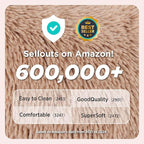 Bedsure Calming Dog Bed for Small Dogs - Donut Washable Small Puppy Bed, 23 inches Anti-Slip Round Fluffy Plush Faux Fur Large Cat Bed, Fits up to 25 lbs Pets, Camel