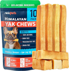 100% Natural Yak Cheese Himalayan Made Dog Chews All Breeds - Lactose Free Yak Chew for Small Medium & Large Dogs - Dental Cleaning Dog Chews for Aggressive Chewers - Long Lasting Odor & Gluten Free