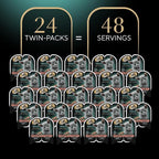 Sheba Perfect Portions Kitten Wet Cat Food Pate Salmon Entree, 2.6 oz. Twin-Pack Trays (24 Count, 48 Servings)