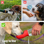 Mr. Pen- Dog Water Bottle, 19 oz, Large, Red, Portable Dog Water Bottle Dispenser, Not Dishwasher Safe