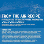 Earth Animal Wisdom Air-Dried from The Air Recipe Premium Natural Dog Food, 2 lb. Bag