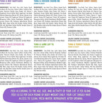 Weruva B.F.F. OMG - Best Feline Friend Oh My Gravy!, Rainbow A Gogo Variety Pack! Cat Food, 3oz Pouch (Pack of 12)