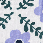 GAMUDA Small Dog Harness Collar and Leash Set, Step in No Chock No Pull Soft Mesh Adjustable Dog Vest Harnesses Plaid Reflective for Dogs Puppy Cats Kitten Rabbit (Purple Flower, S)