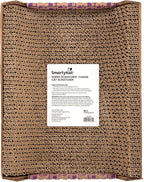 SmartyKat Super Scratcher Chaise Corrugated Cat Scratcher, Catnip Infusion Technology - Brown, One Size