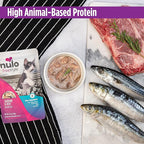 Nulo Freestyle Cat & Kitten Wet Cat Food Pouch, Premium All Natural Grain-Free Soft Cat Food Topper with Amino Acids for Heart Health and High Animal-Based Protein