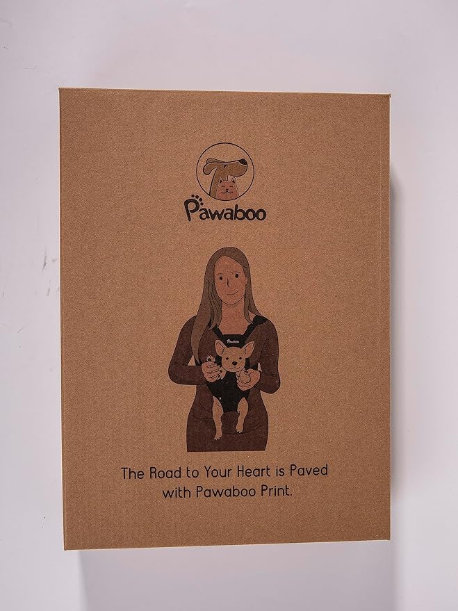 Pawaboo Pet Carrier Backpack, Adjustable Pet Front Cat Dog Carrier Backpack Travel Bag, Legs Out, Easy-Fit for Traveling Hiking Camping for Small Medium Dogs Cats Puppies, Small, Purple